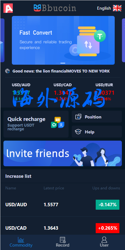 多语言区块链交易源码/海外微盘微交易系统/秒合约交易系统