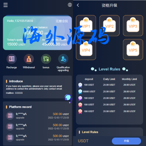 多语言假盘系统/海外套路盘/虚拟币套路盘源码
