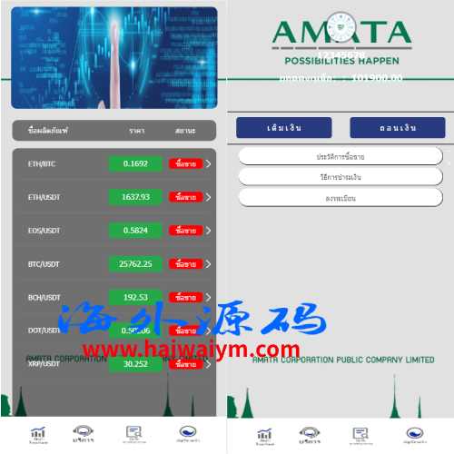 泰语微盘系统/虚拟币微交易系统/伪交易所系统